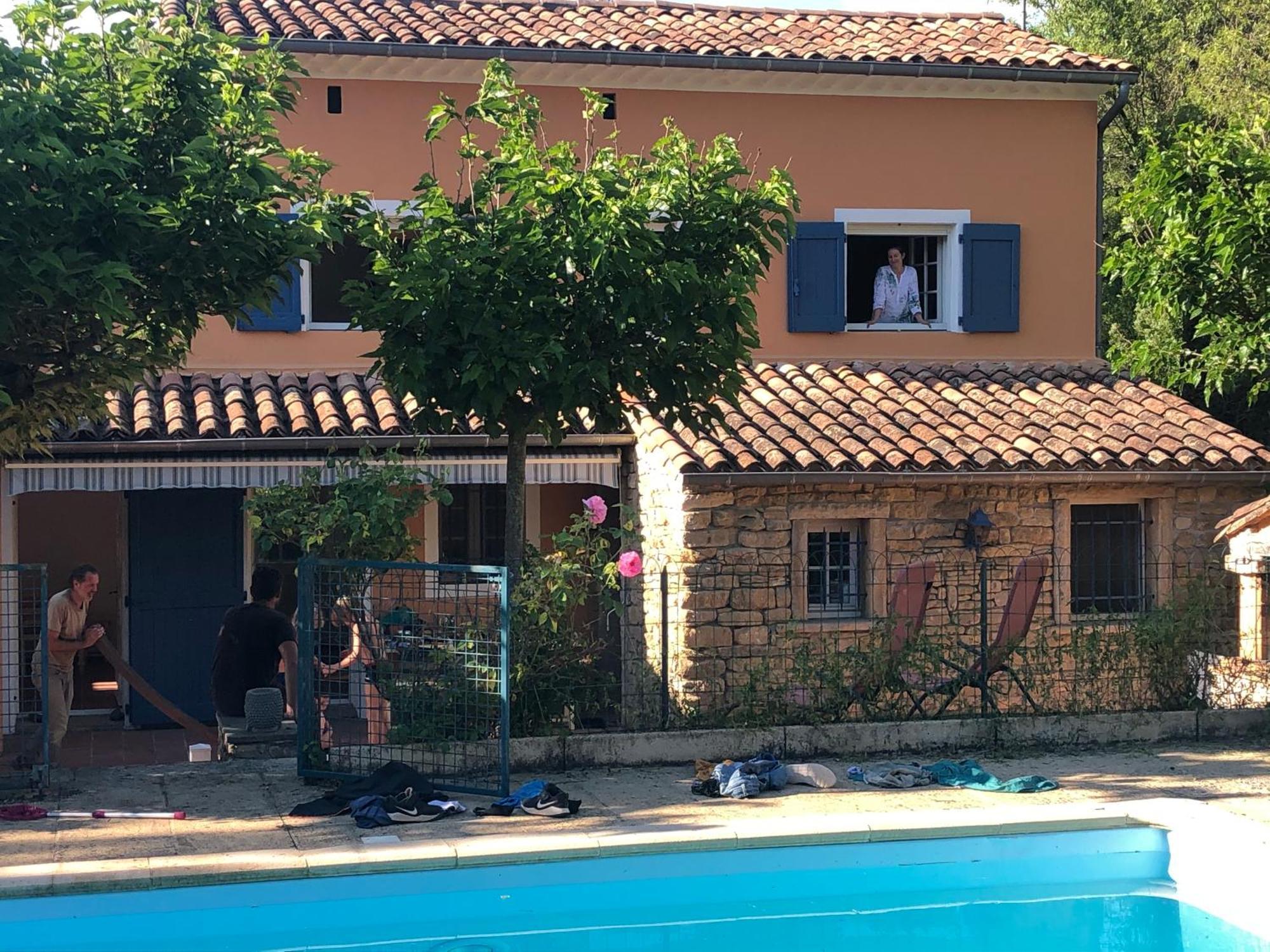 Le Mas Cevenol Villa Saint-Hilaire-de-Brethmas Eksteriør billede