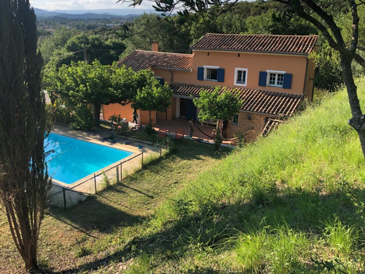 Le Mas Cevenol Villa Saint-Hilaire-de-Brethmas Eksteriør billede