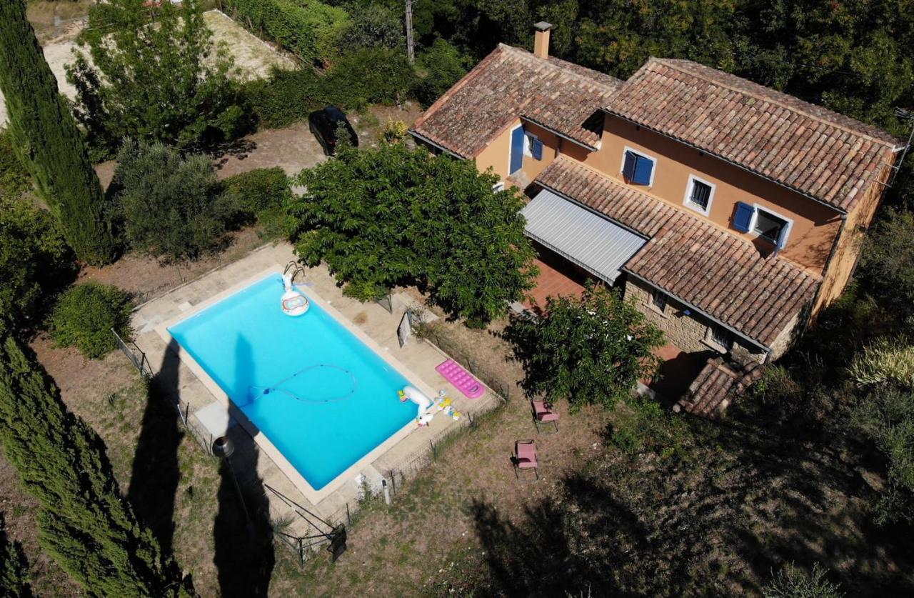 Le Mas Cevenol Villa Saint-Hilaire-de-Brethmas Eksteriør billede
