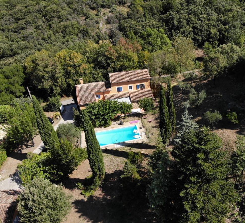 Le Mas Cevenol Villa Saint-Hilaire-de-Brethmas Eksteriør billede