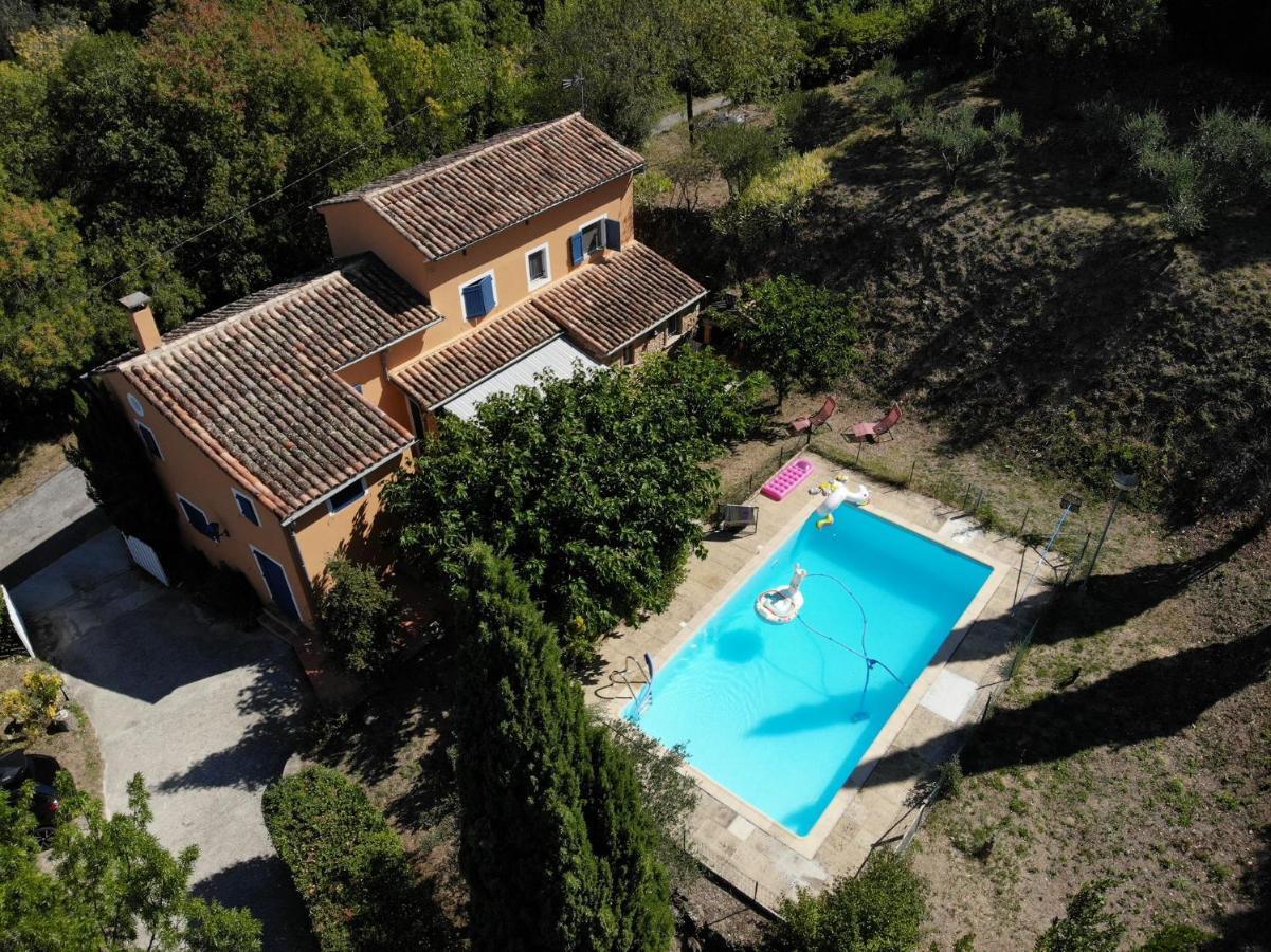 Le Mas Cevenol Villa Saint-Hilaire-de-Brethmas Eksteriør billede